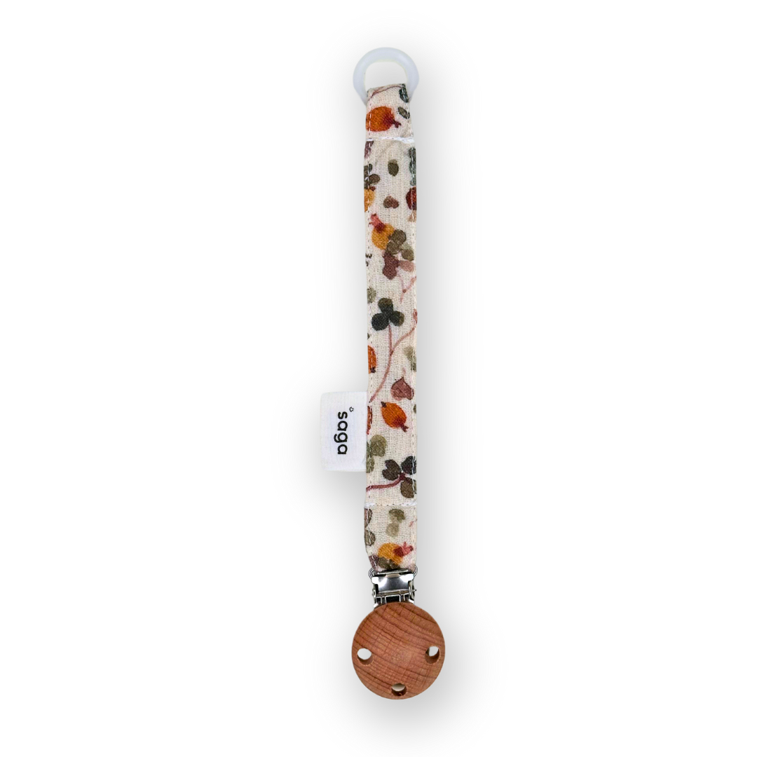 Saga Copenhagen - Pacifier Clip - Pala - Rose Hip
