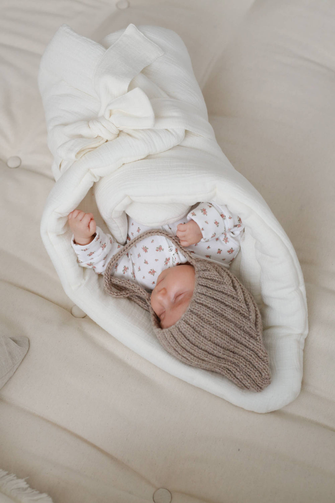 BABYLY - Muslin baby wrap - 3 colors
