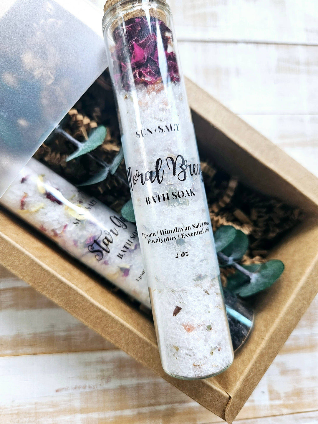 Lux&Lou - Bath Salt Gift Set - Bath Soak - Christmas Gift Set