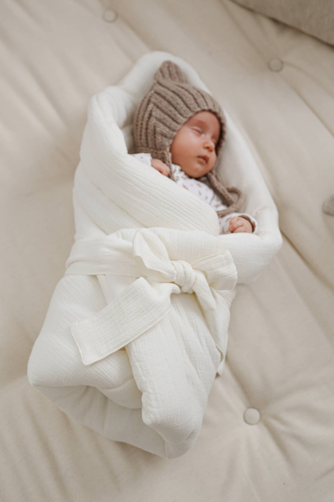 BABYLY - Muslin baby wrap - 3 colors