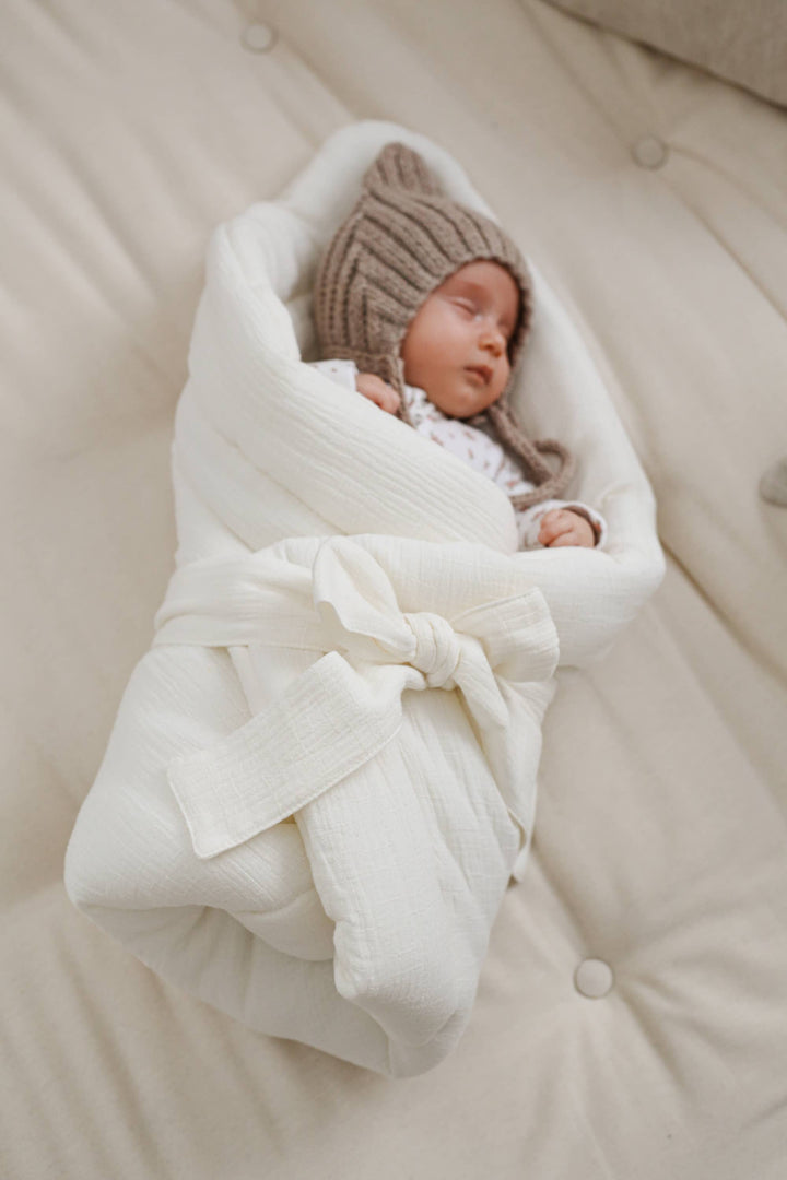 BABYLY - Muslin baby wrap - 3 colors