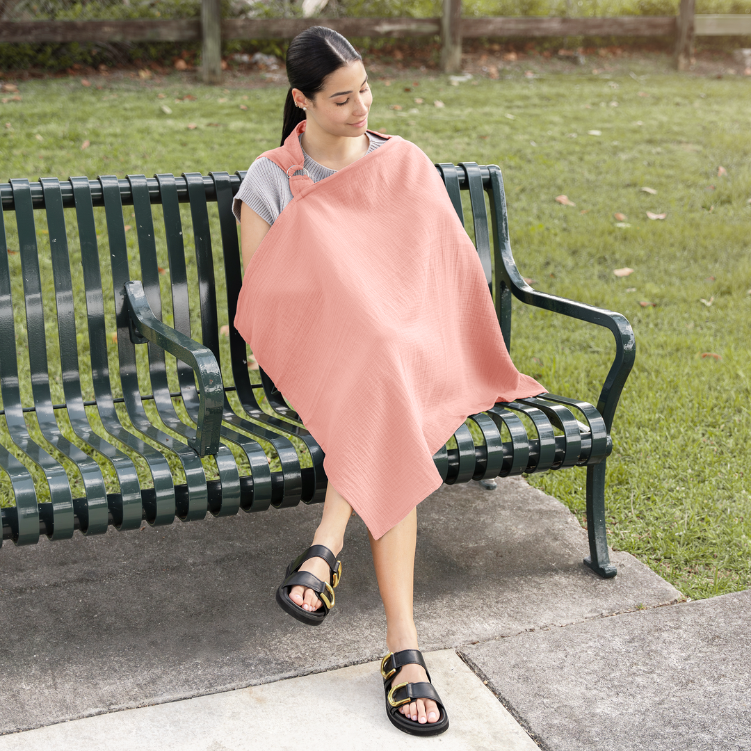 Comfy Cubs - Muslin Nursing Cover for Baby Breastfeeding by Comfy Cubs
