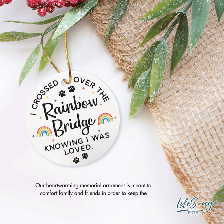 LifeSong Milestones - Rainbow Bridge Pet Memorial Ornament