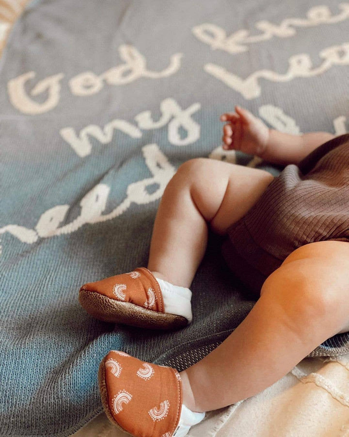 Modern Burlap - Made in the USA | God Knew My Heart Needed You Throw