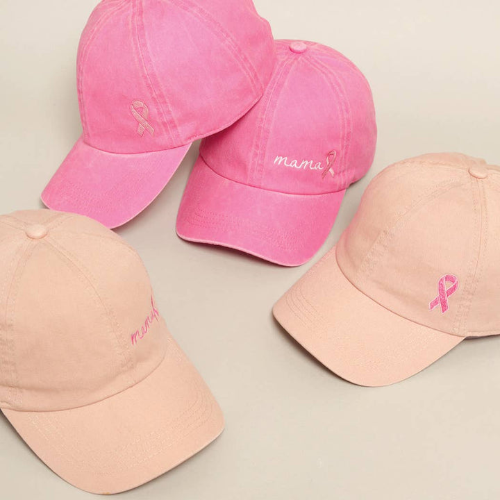 Fashion City - Breast Cancer Awareness Ribbon Baseball Cap