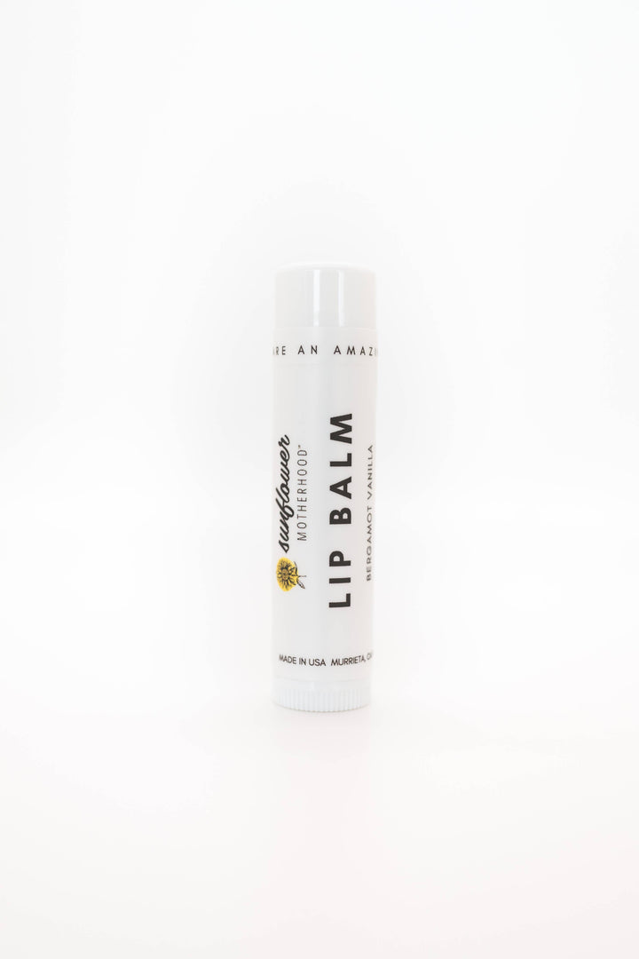 Sunflower Motherhood - Lip Balm | Bergamot Vanilla Vegan Lip Balm for Mama