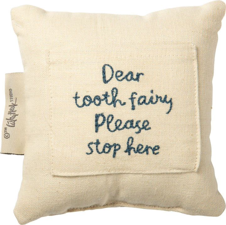 Primitives by Kathy - Blue Tooth Fairy Pillow