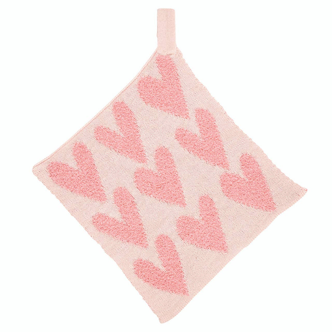 Stephan Baby by Creative Brands - Plush Pacifier Blankie - Hearts