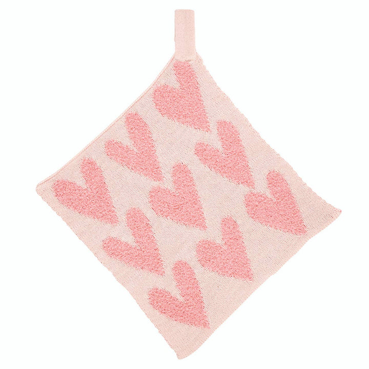 Stephan Baby by Creative Brands - Plush Pacifier Blankie - Hearts