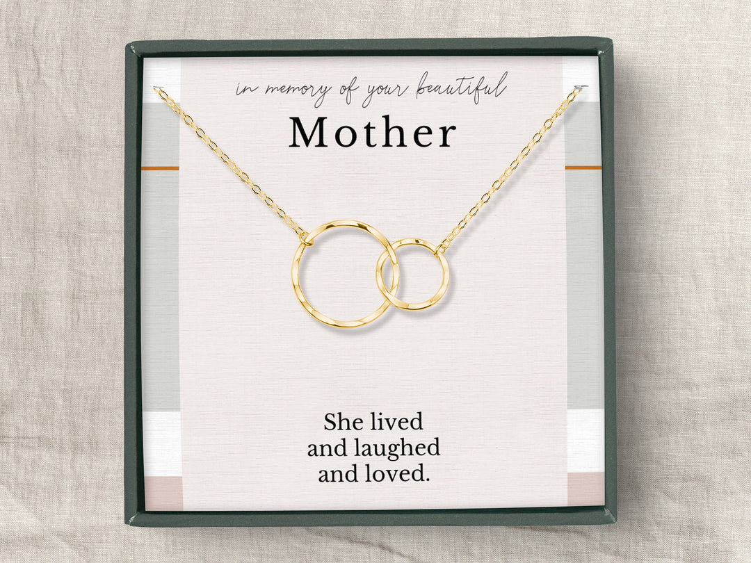 hope love shine - In Memory Of Loss Mother Remembrance Memorial Interlocking C