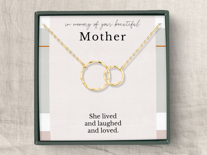 hope love shine - In Memory Of Loss Mother Remembrance Memorial Interlocking C