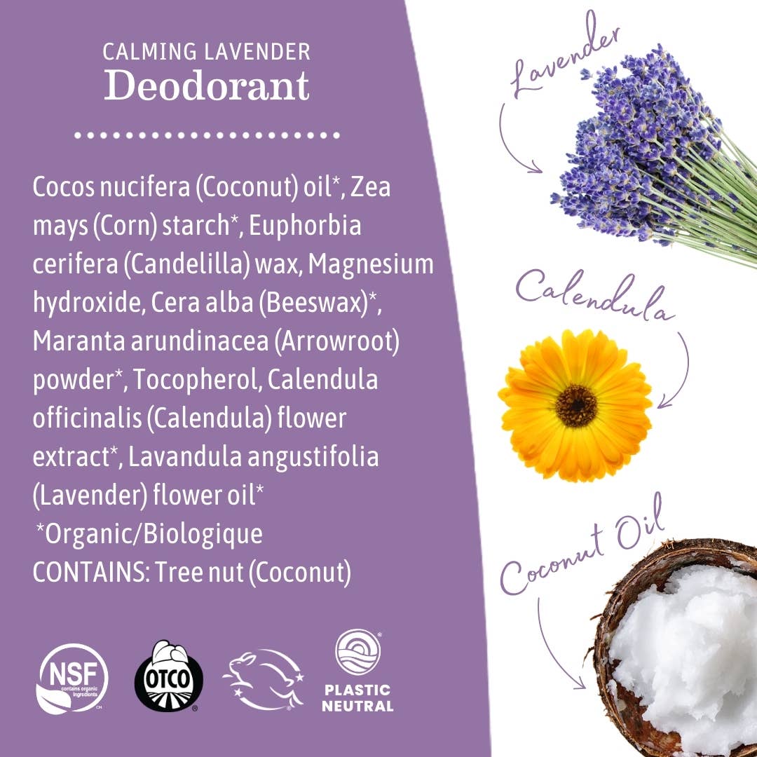 Earth Mama Organics - Calming Lavender Deodorant