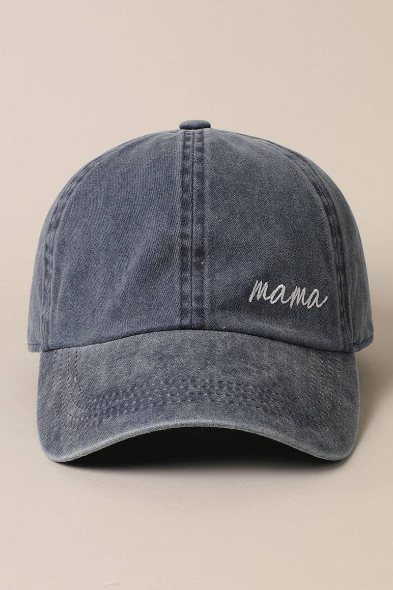 Fashion City - Mama Lettering Embroidery Baseball Cap
