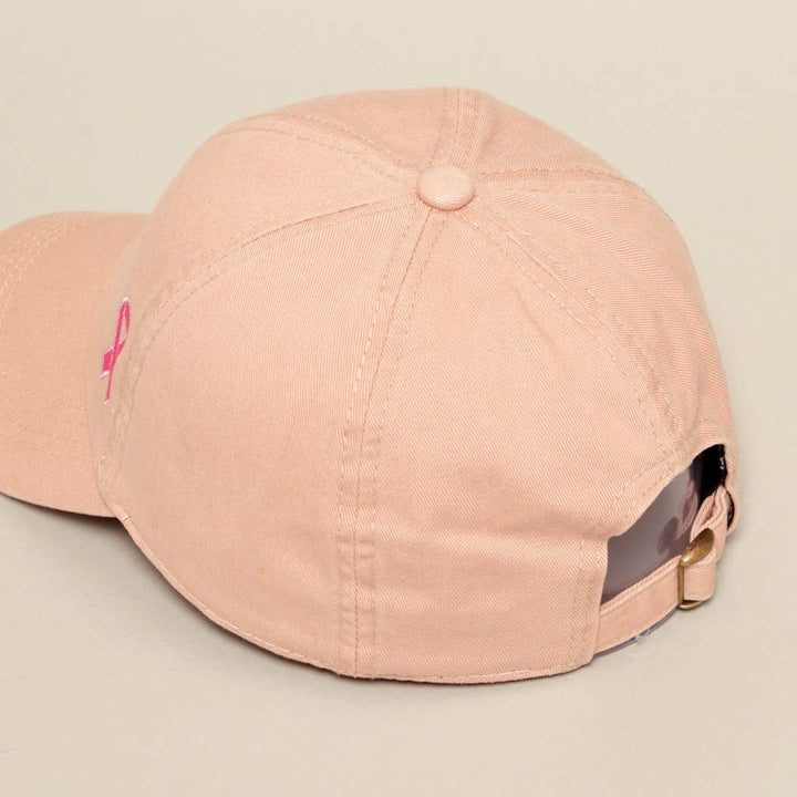 Fashion City - Breast Cancer Awareness Ribbon Baseball Cap