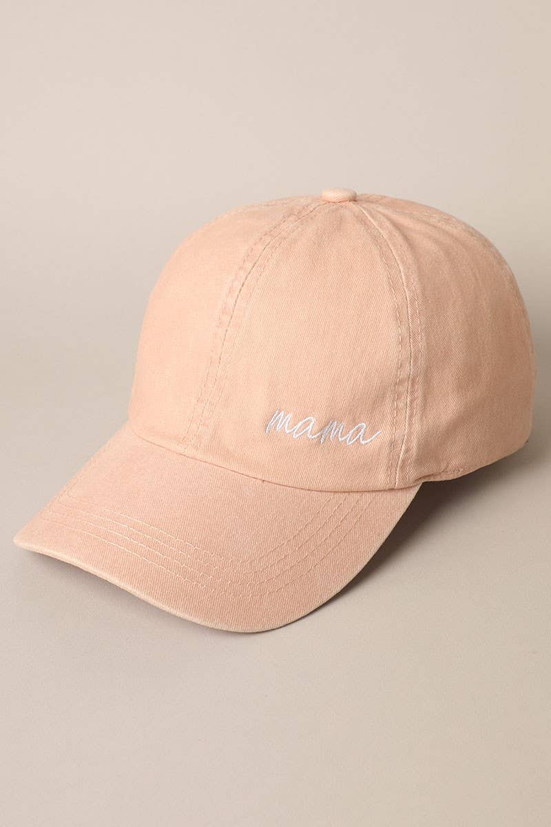 Fashion City - Mama Lettering Embroidery Baseball Cap