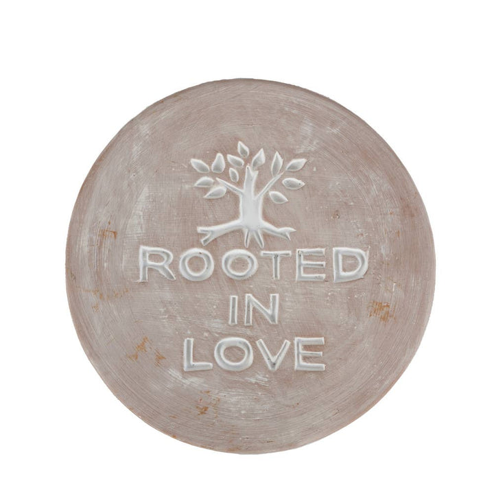 Ten Thousand Villages - Rooted in Love Garden Plaque