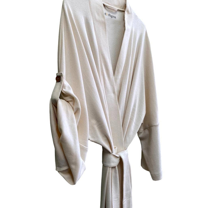 Cat & Dogma - Organic Cotton Robe - Natural