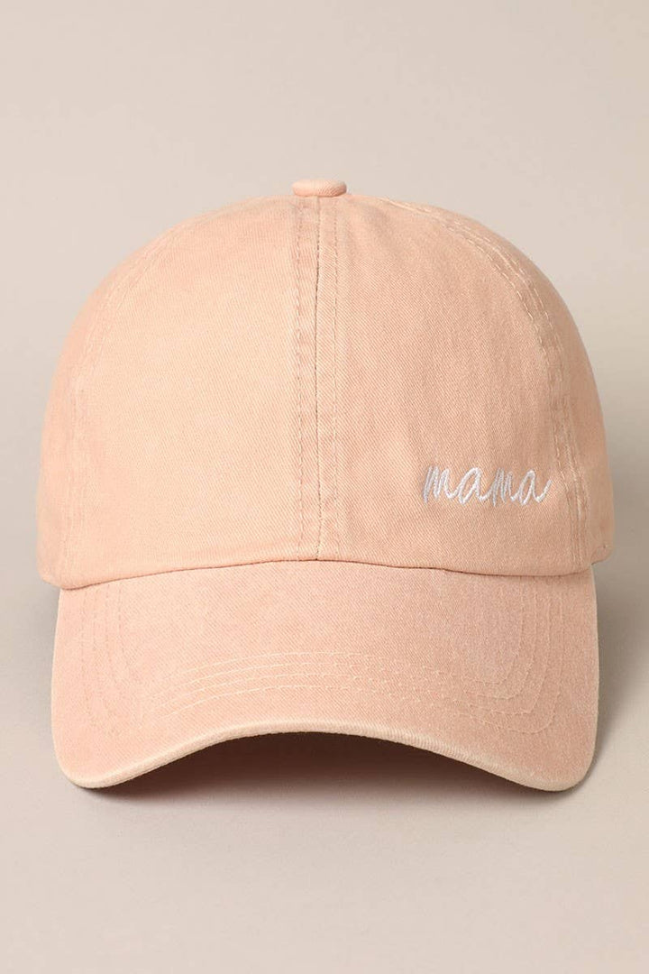 Fashion City - Mama Lettering Embroidery Baseball Cap