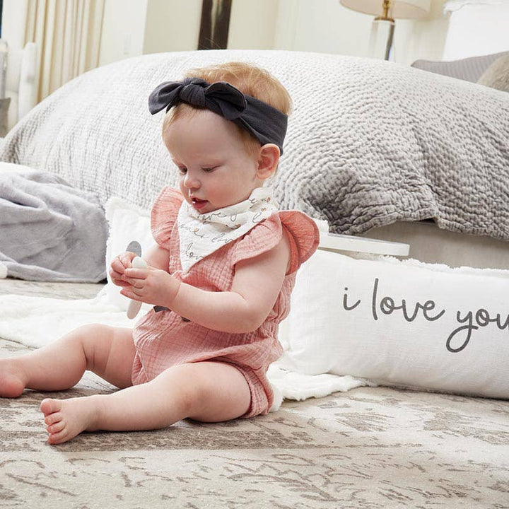 Stephan Baby by Creative Brands - Ruffle Romper - Love Bug