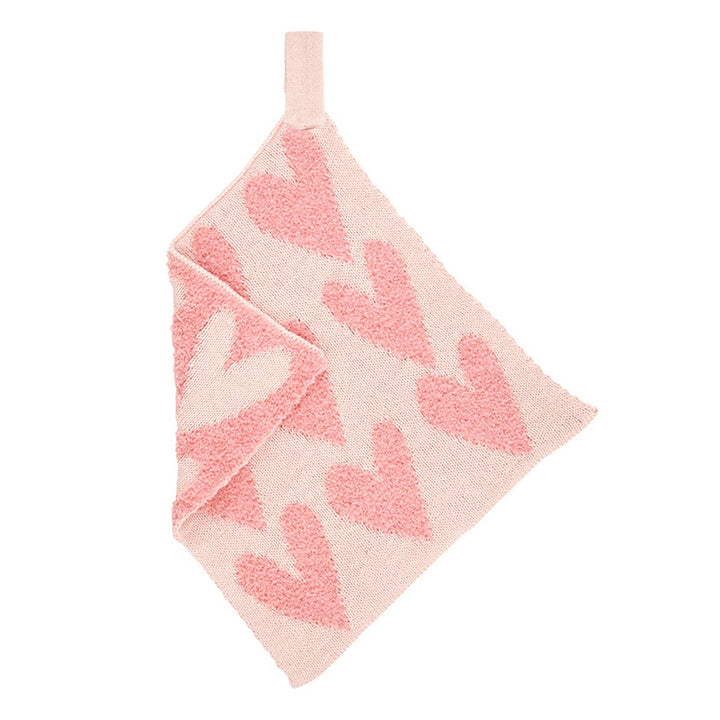 Stephan Baby by Creative Brands - Plush Pacifier Blankie - Hearts