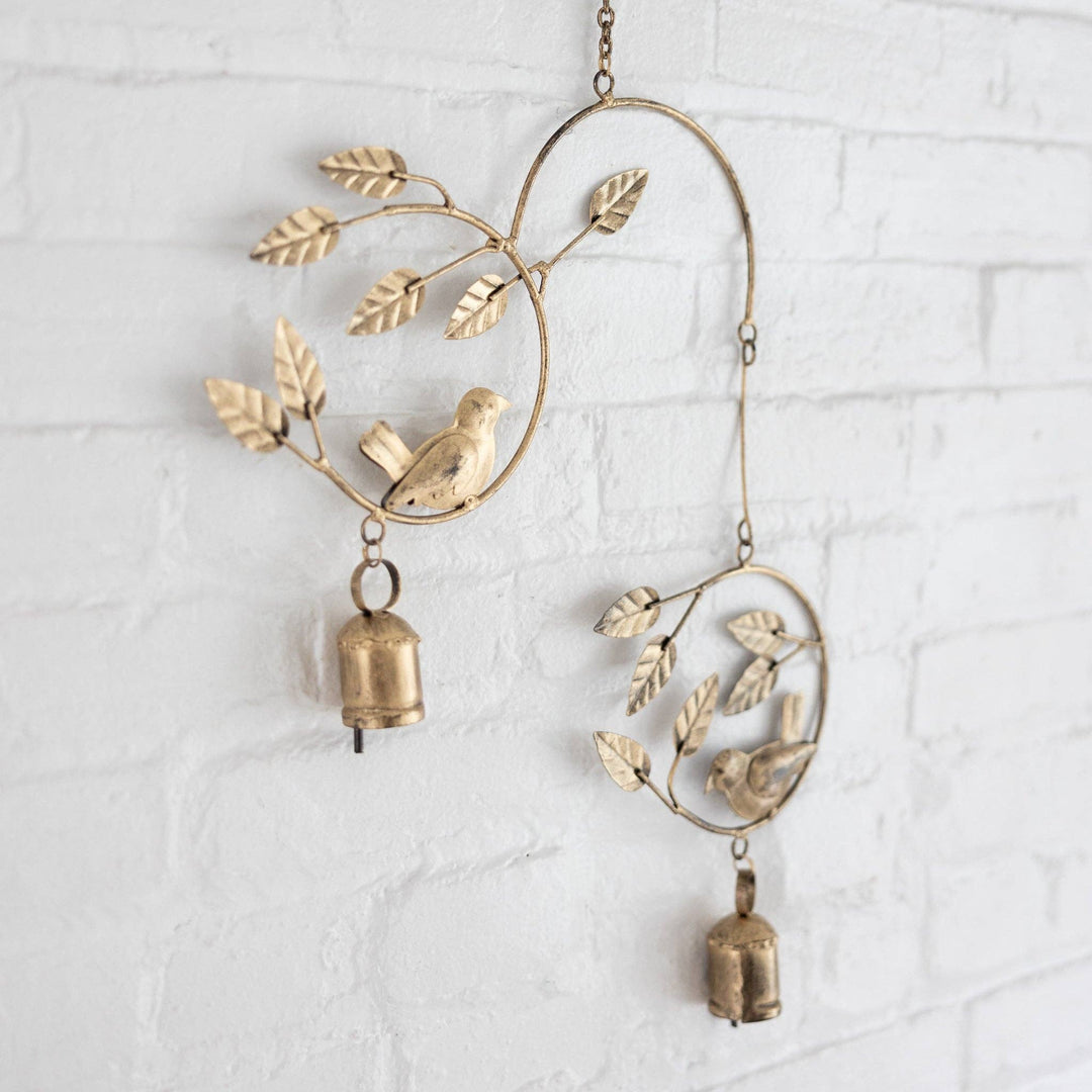 Ten Thousand Villages - Pyar Bird Iron Wind Chime