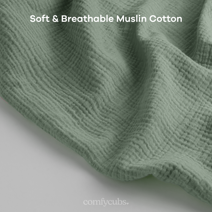 Comfy Cubs - Muslin Nursing Cover for Baby Breastfeeding by Comfy Cubs