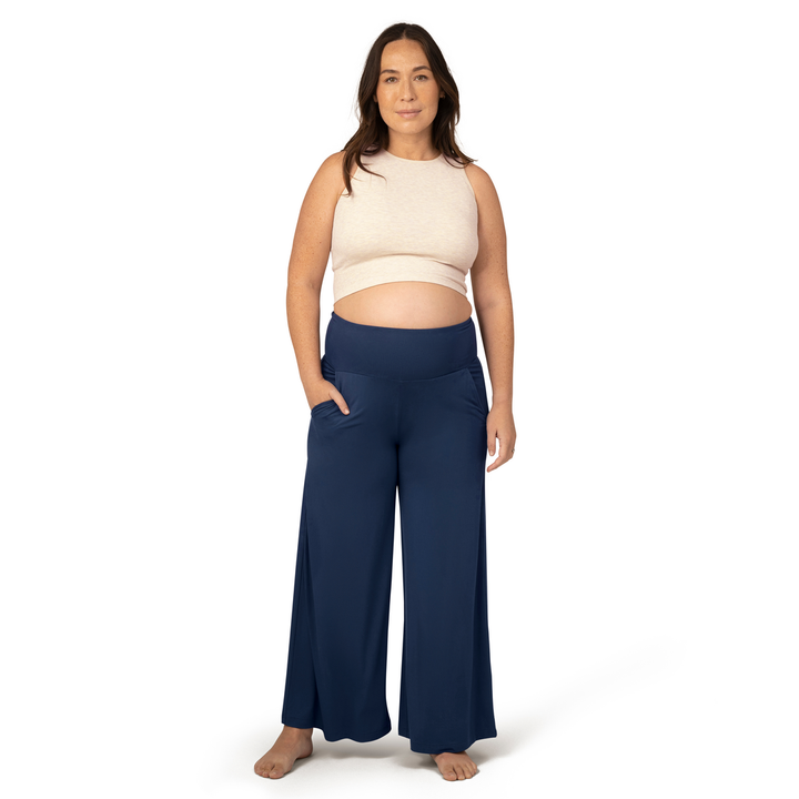Kindred Bravely - Bamboo Wide Leg Maternity & Postpartum Lounge Pant