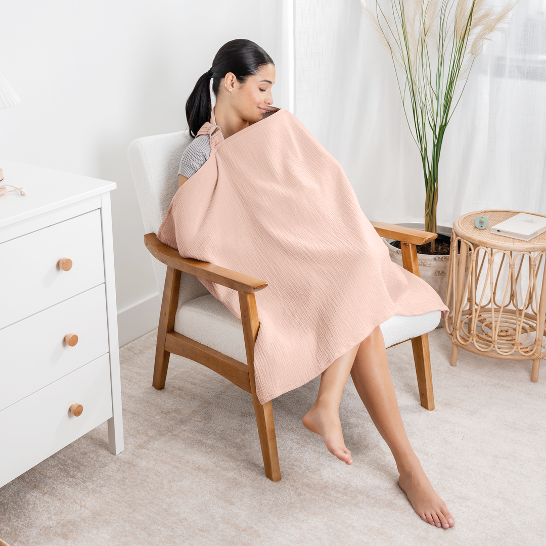 Comfy Cubs - Muslin Nursing Cover for Baby Breastfeeding by Comfy Cubs