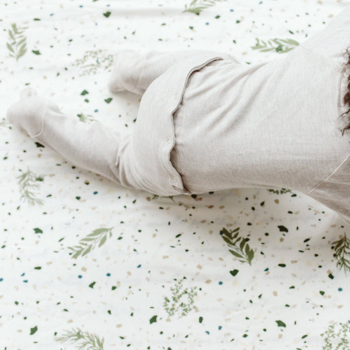 goumikids - Grow With You Footie + Loose Fit - Storm Gray