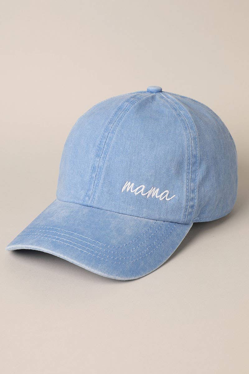 Fashion City - Mama Lettering Embroidery Baseball Cap