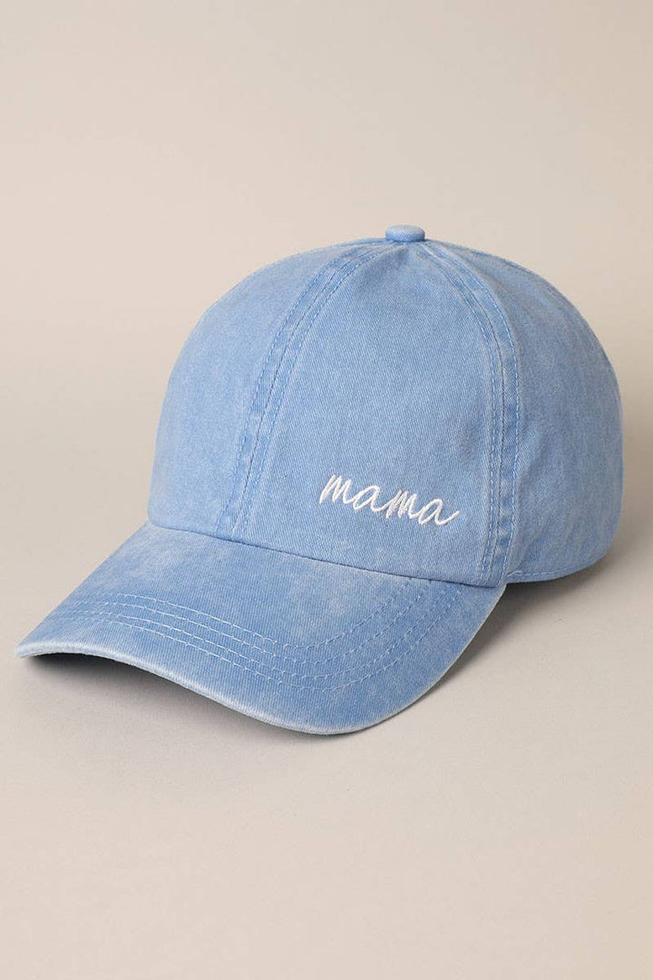 Fashion City - Mama Lettering Embroidery Baseball Cap