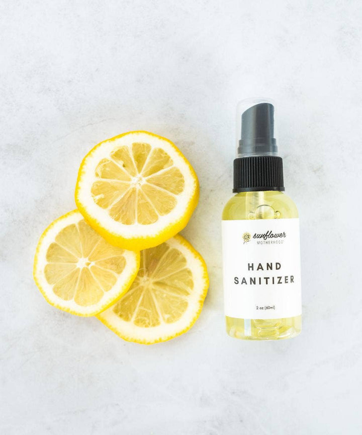 Sunflower Motherhood - Hand Sanitizer Spray | Fresh Lemon Lavender Antibacterial