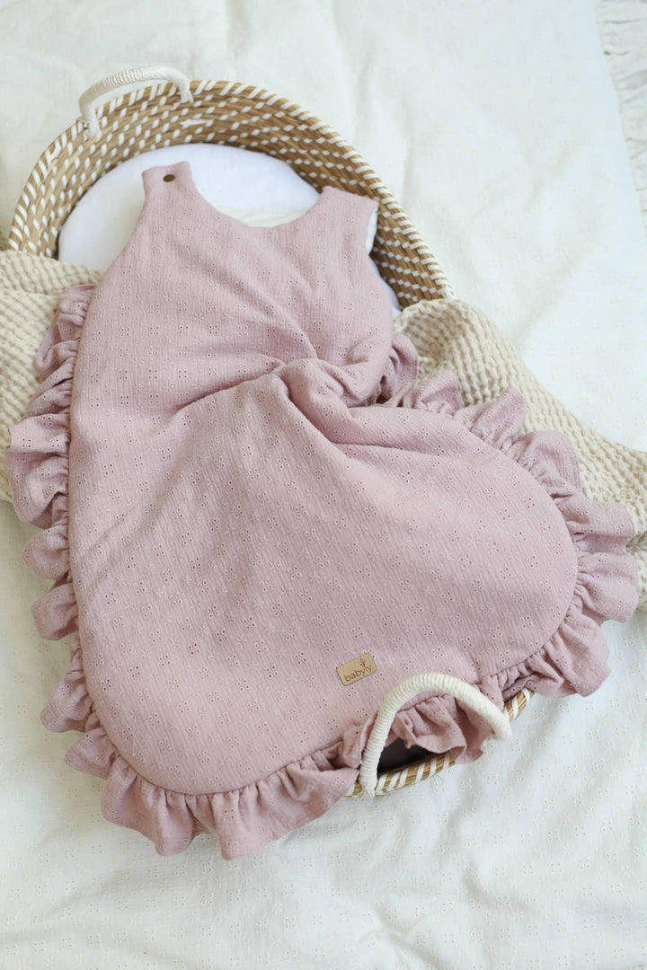BABYLY - Embroidered baby sleeping bag(2 colors,1 or 2,5 TOG)
