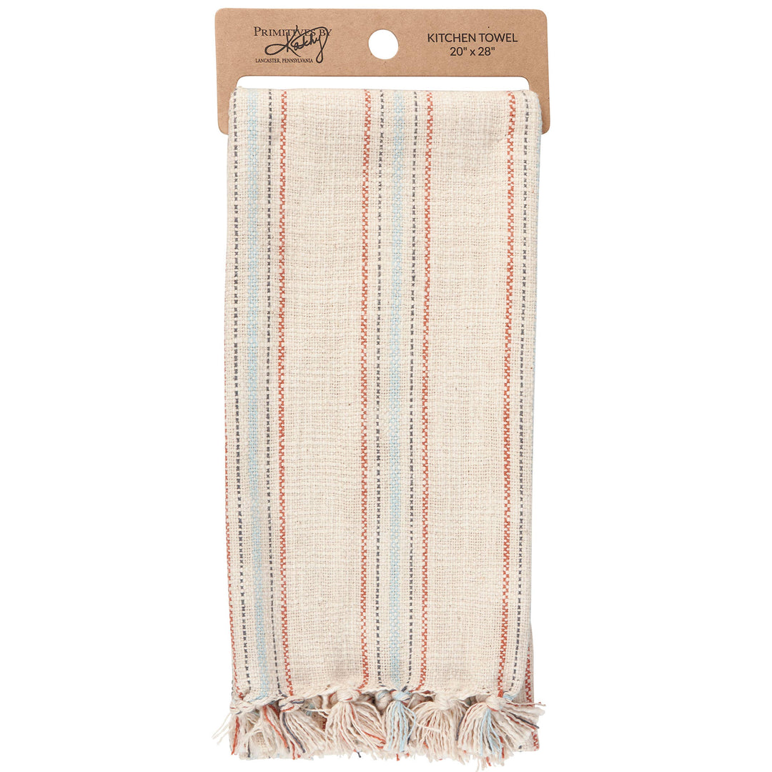 Primitives by Kathy - Ticking Stripe Kitchen Towel