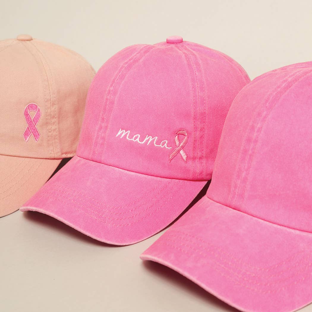 Fashion City - Breast Cancer Awareness Ribbon Baseball Cap
