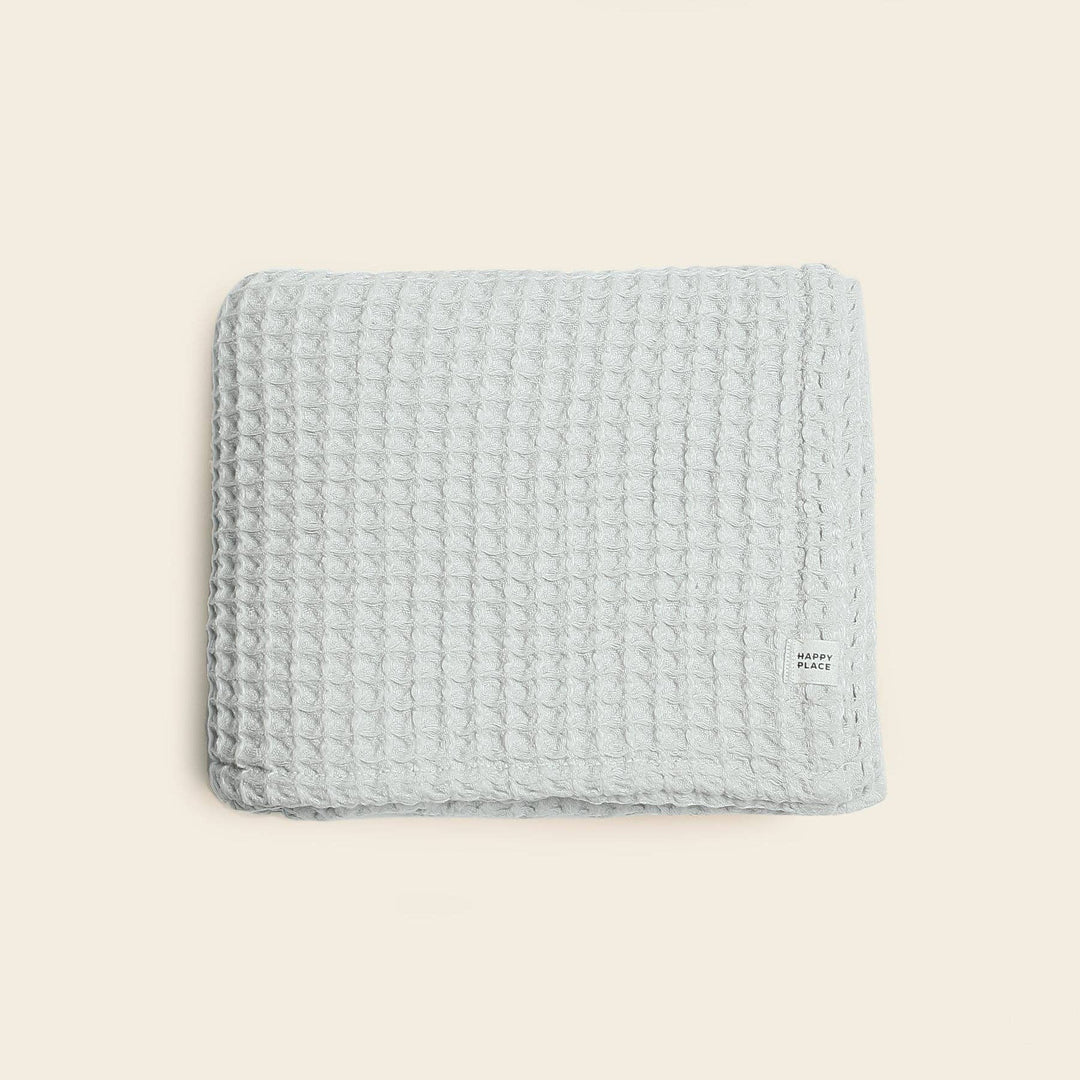 Happy Place Brand - The Weightless Waffle Throw Blanket
