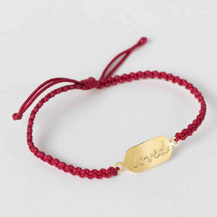 Ten Thousand Villages - Affirmation Bracelet - You Are Loved