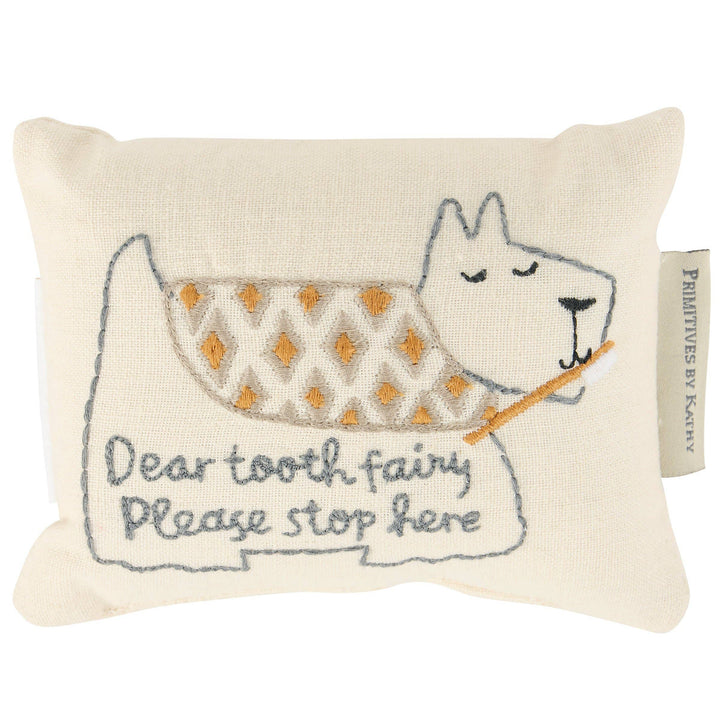 Primitives by Kathy - Puppy Tooth Fairy Pillow