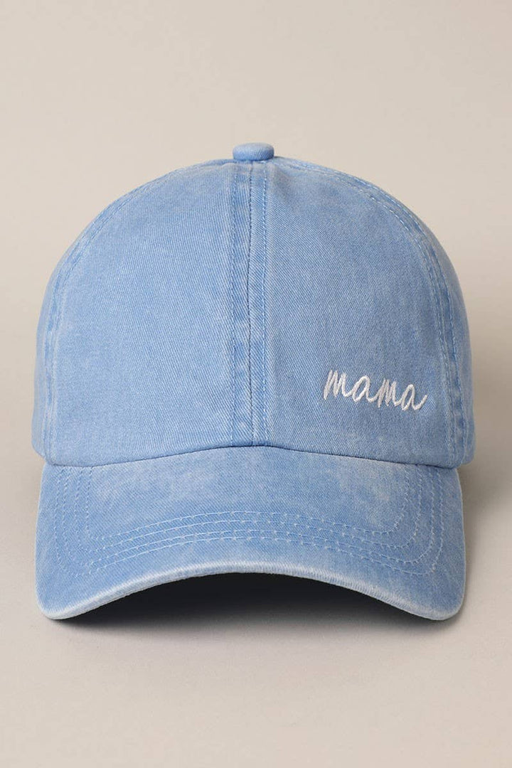 Fashion City - Mama Lettering Embroidery Baseball Cap