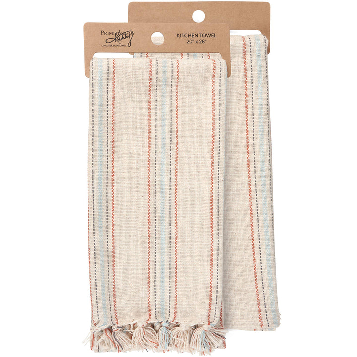 Primitives by Kathy - Ticking Stripe Kitchen Towel