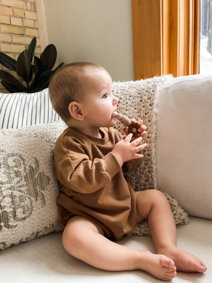 Boho + Babe - Sweater Bubble Sweater Romper