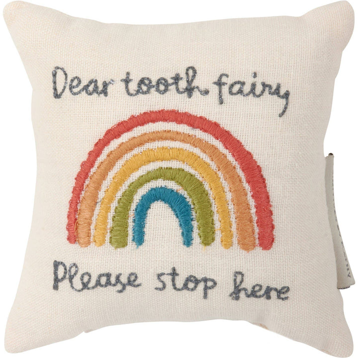 Primitives by Kathy - Rainbow Tooth Fairy Pillow