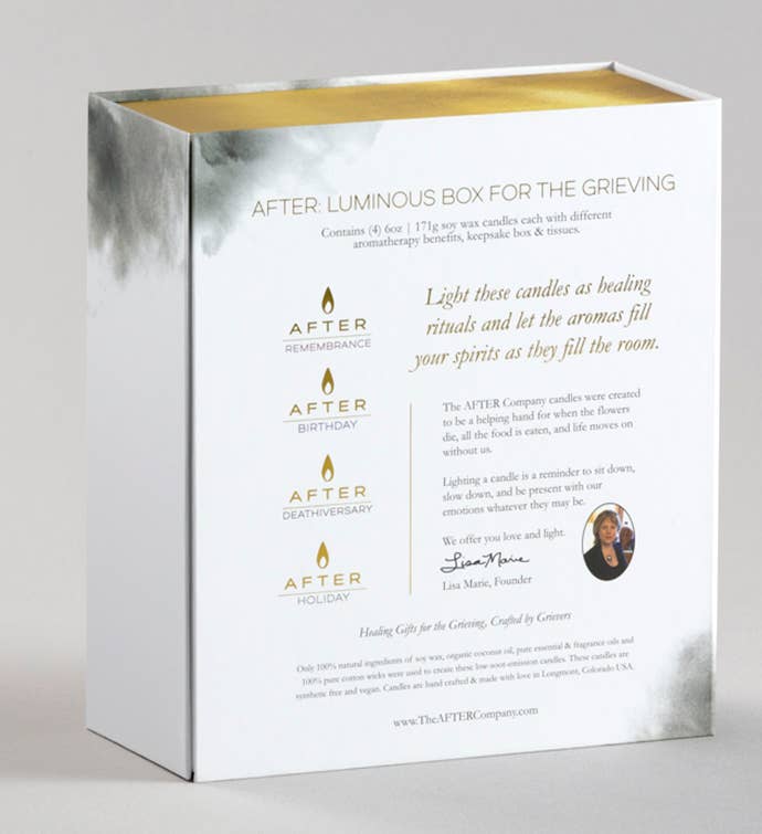 The AFTER Company - AFTER: Luminous Box for the Grieving  |  Sympathy Gift Box