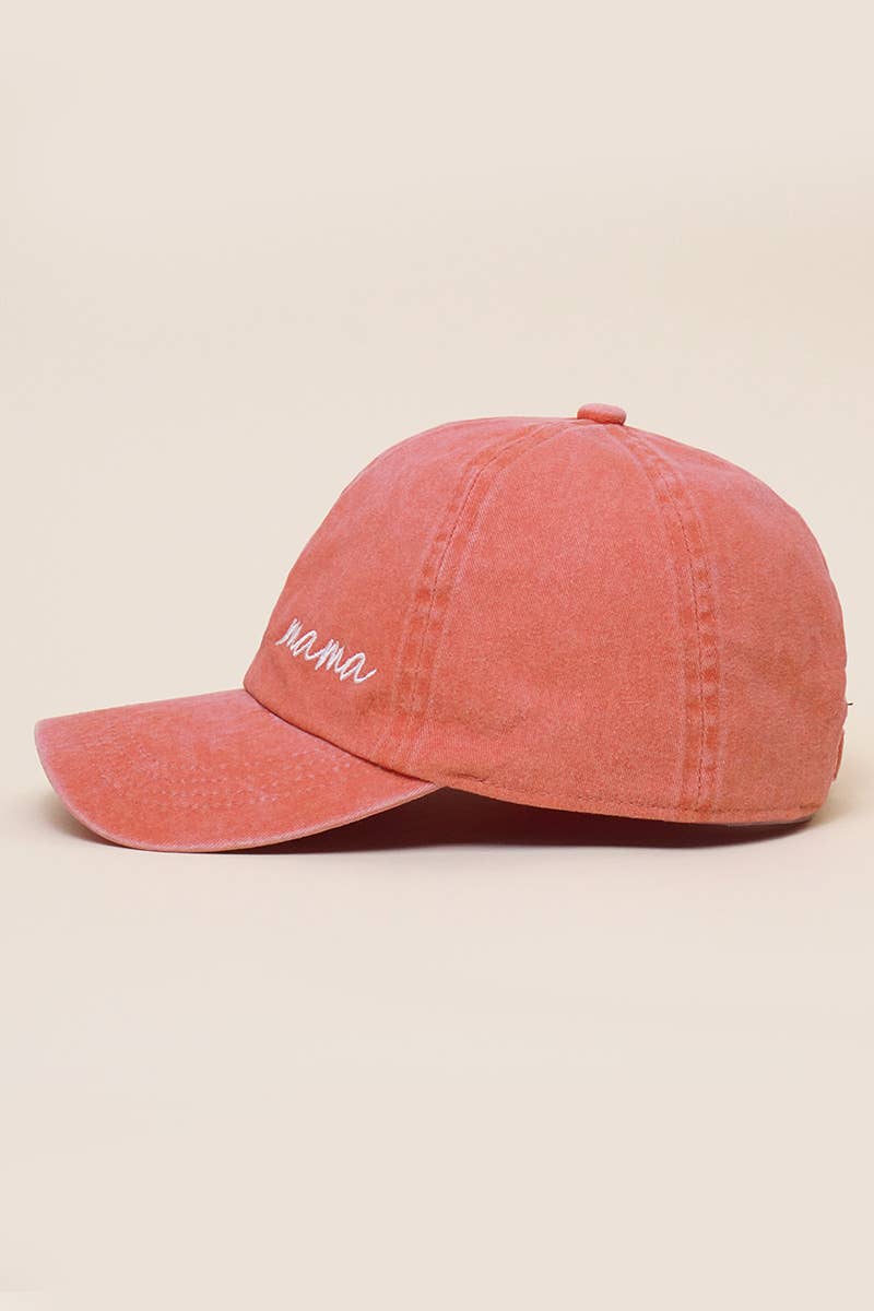Fashion City - Mama Lettering Embroidery Baseball Cap
