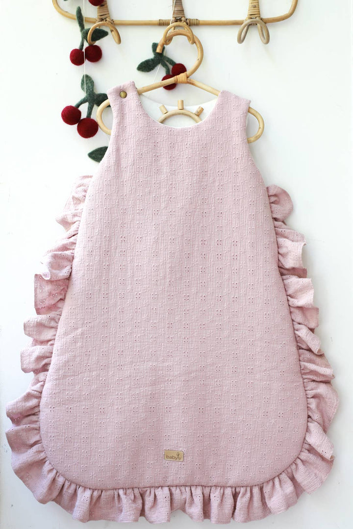 BABYLY - Embroidered baby sleeping bag(2 colors,1 or 2,5 TOG)