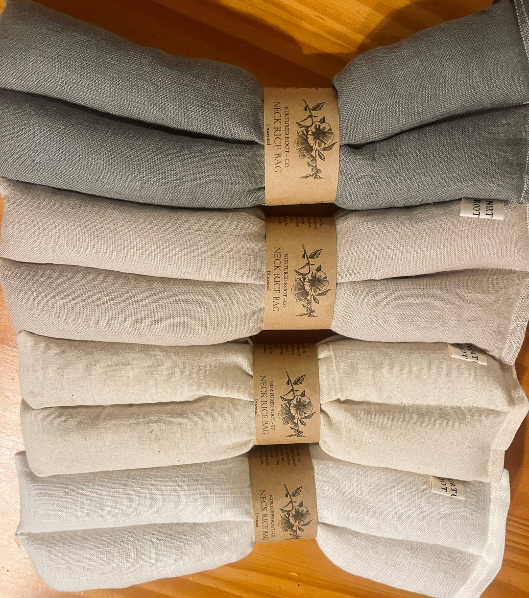 Nurtured Root Co. - Neck and Shoulder Hot & Cold Rice Bag