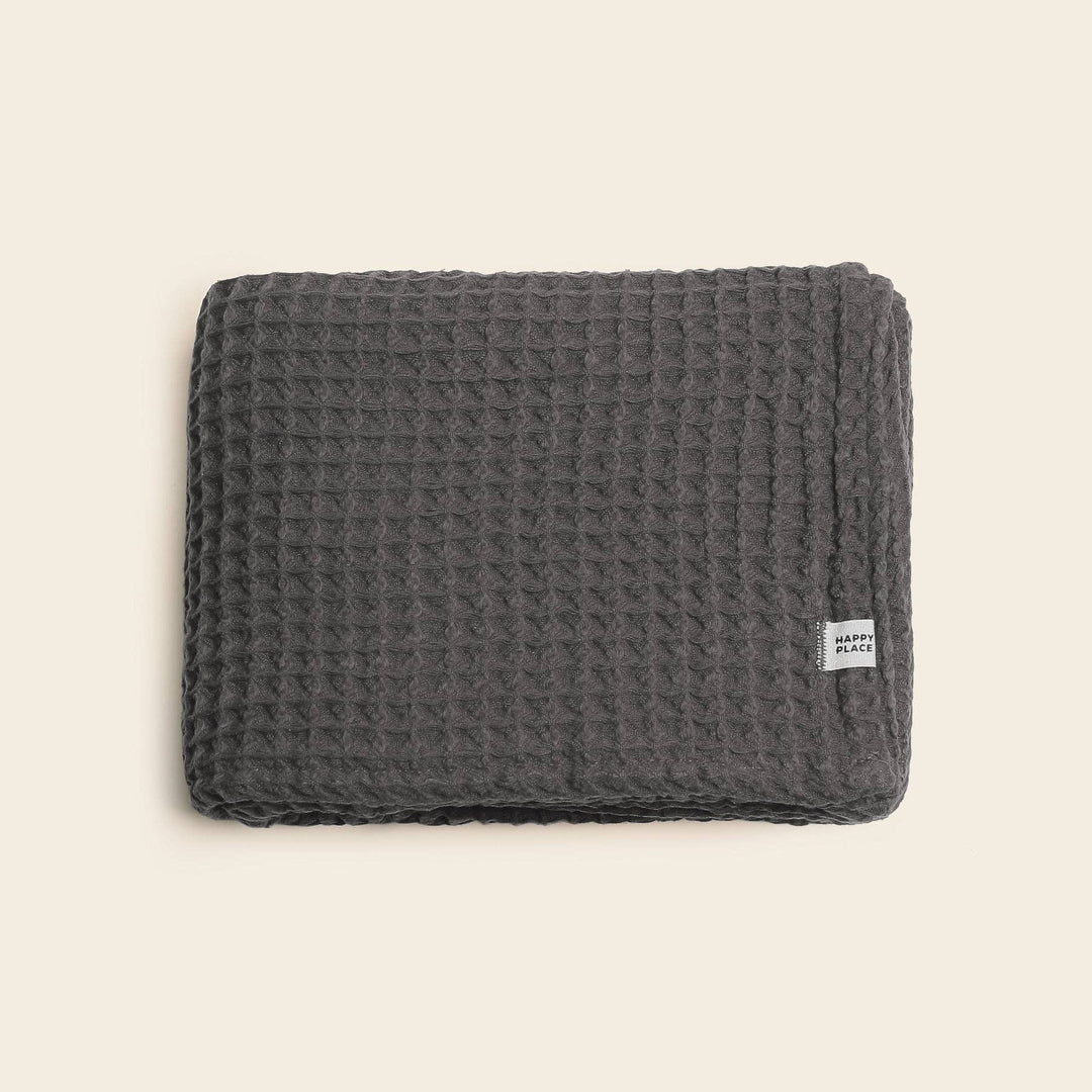 Happy Place Brand - The Weightless Waffle Throw Blanket