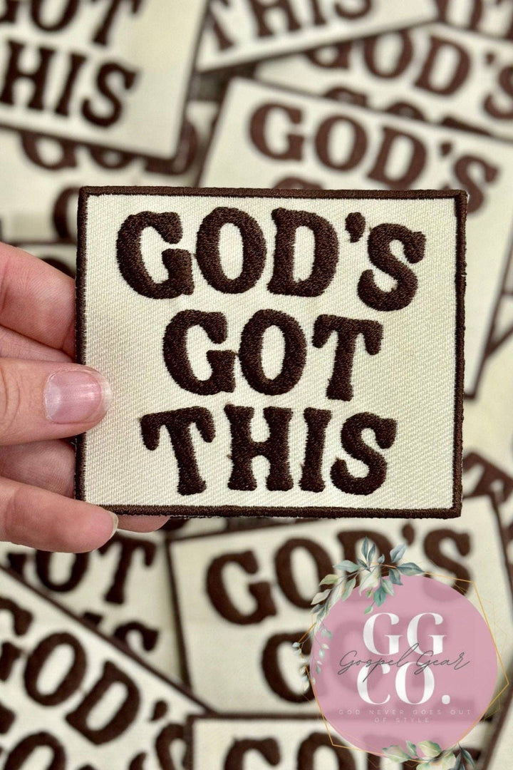 Gospel Gear Co - God’s Got This Embroidered Patch