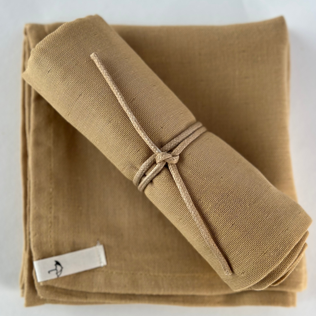 Saga Copenhagen - Muslin Cloth - Honey - 100% Organic Cotton