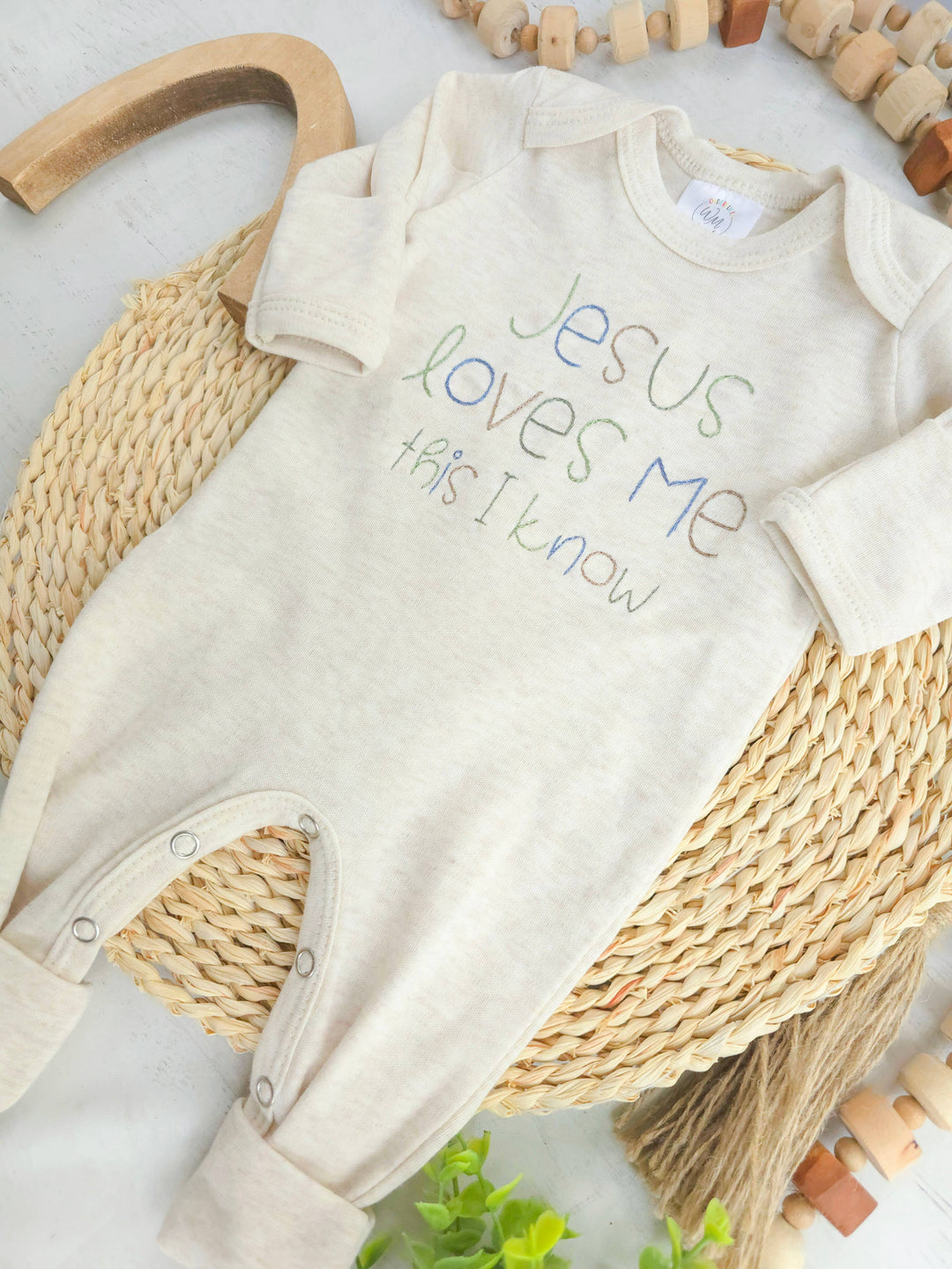 Wonderfully Made - Baby Romper | Baby Boy Outfit - Jesus Loves Me